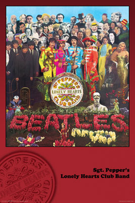 beatles sgt pepper poster