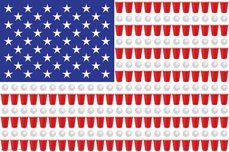 Beer Pong Flag 