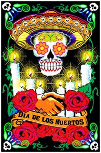 Day of the Dead Blacklight  wp