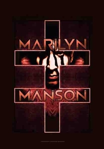 Marilyn Manson Fabric Poster Flag   