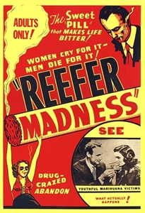 Reefer Madness Fabric Poster Flag   