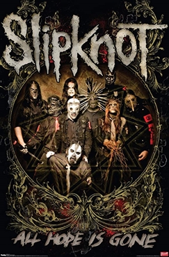 Slipknot All Hope Is Gone Heavy Metal Music Poster 