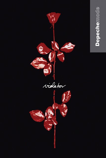 Depeche Mode Violator Album Cover Electronic Rock Music Poster 