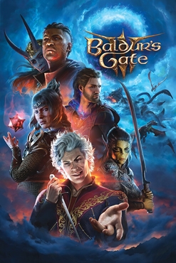 Baldur's Gate III Gaming Poster 