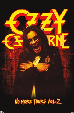 Ozzy Osbourne No More Tours Vol. 2 Heavy Metal Music Poster 