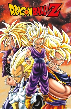 Dragon Ball Z Saiyans Anime Poster 