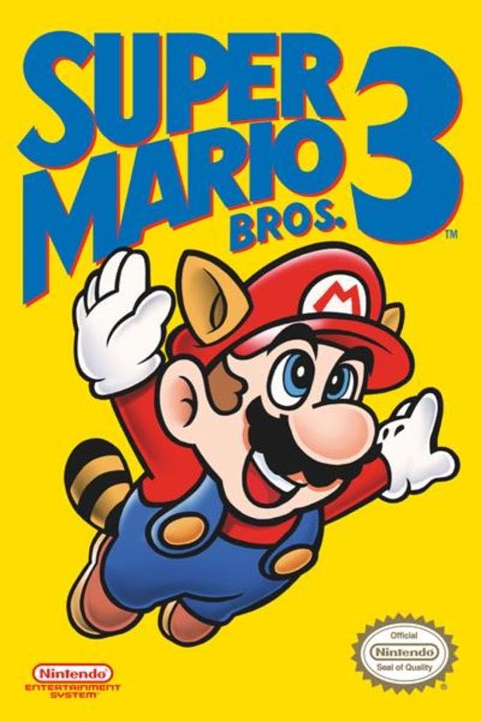Super Mario Bros 3 Gaming Poster 