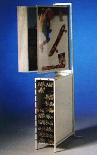 20 Title (10 Wings) Rolled Poster Rack 