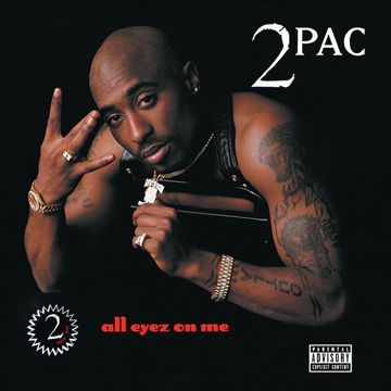 2Pac All Eyez on Me (12x12) rap, hip hop, Tupac, 2pac
