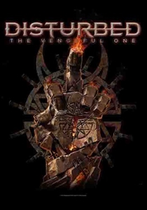 Disturbed Fabric Poster Flag   