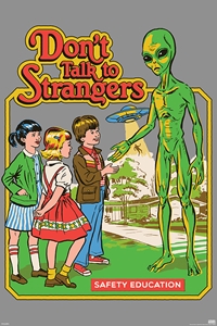Steven Rhodes - Dont Talk To Strangers alien, rhodes