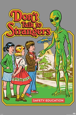 Steven Rhodes - Don't Talk To Strangers alien, rhodes