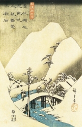 Hiroshige Snowy Landscape 