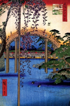 Hiroshige Tenjin Shrine 