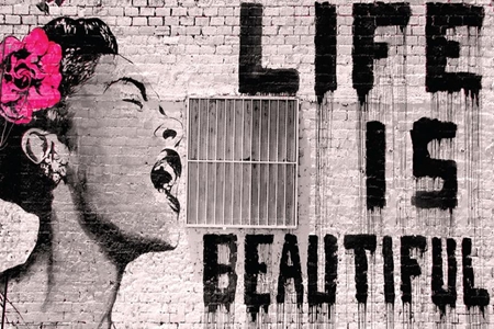 Banksy Life Is Beautiful banksy