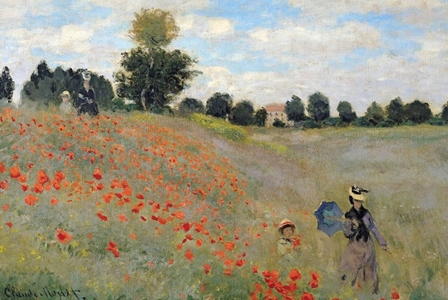 Monet In The Field 