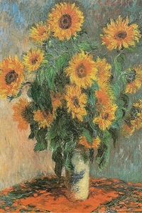 Monet Sunflowers 