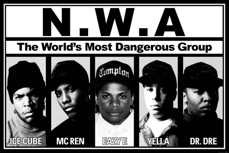 N.W.A. rap, hip hop, nwa