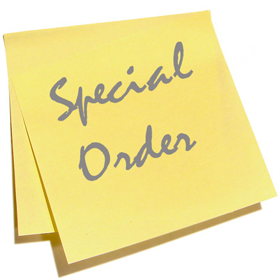 Special Order - Misc 