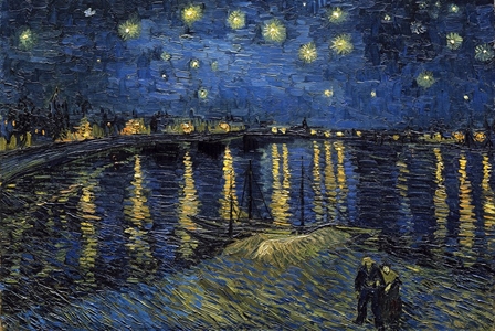 Van Gogh Starlight Over Rhone 