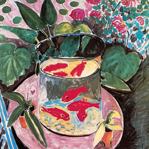 Henri Matisse Goldfish (12x12) 