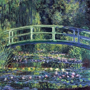 Monet Water Lilies Pond (12x12) 