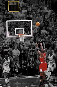 Michael Jordan The Shot 