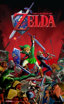 Zelda Battle (11x17) 