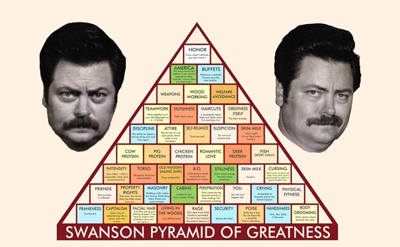 Parks & Rec Swanson Pyramid (17x11) 